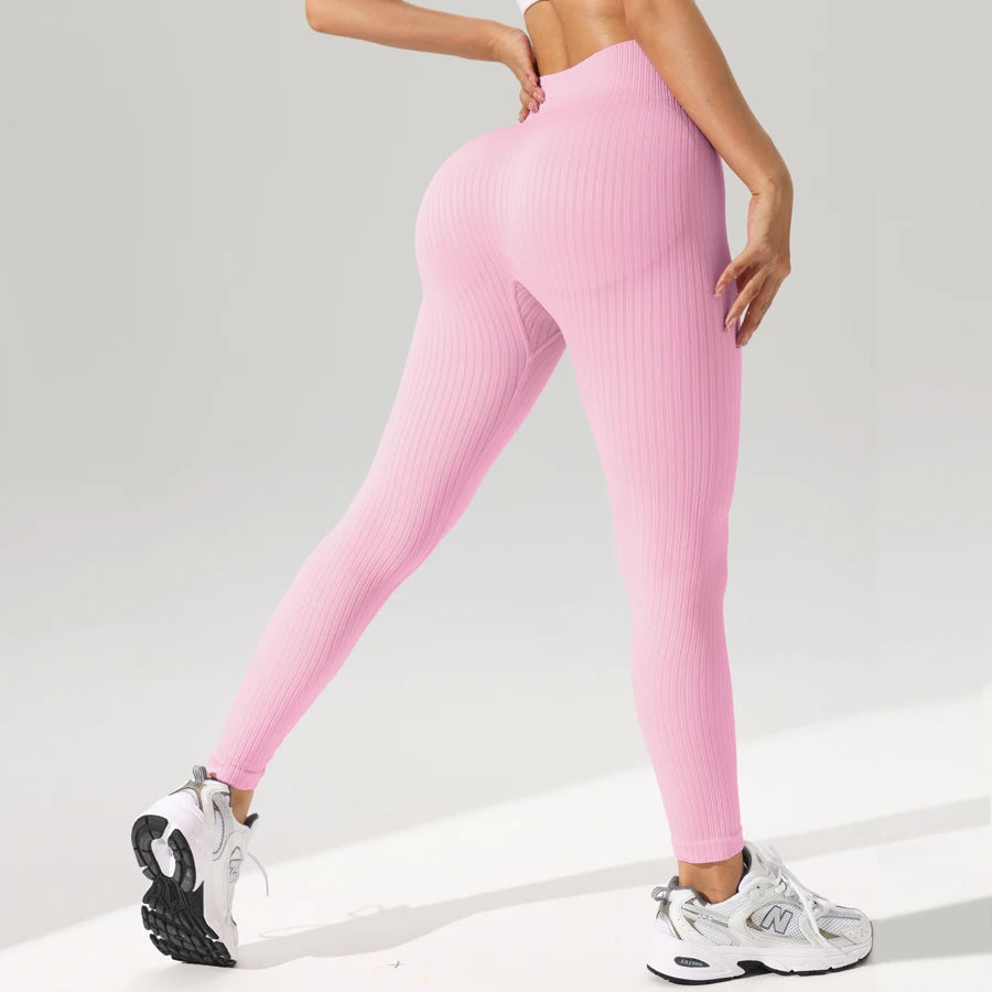 Seamless Tummy Control Fitness Leggings